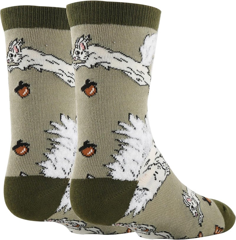 ooohyeah Kid's Novelty Cute Animals Crew Socks, Funny Crazy Silly Cool Casual Dress Socks for Boy and Girl, Size 1-5 - Image 2